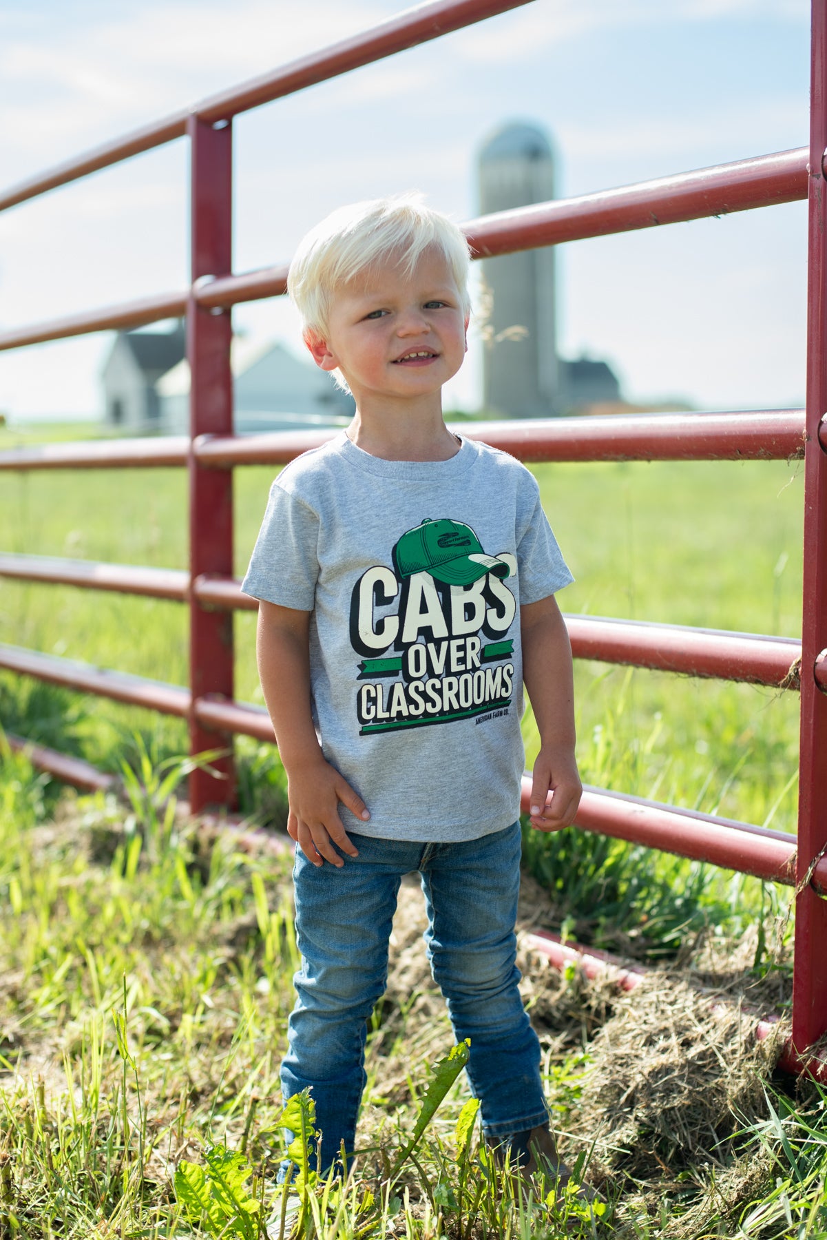 Green 'Cabs over Classrooms' Toddler/Youth Tee