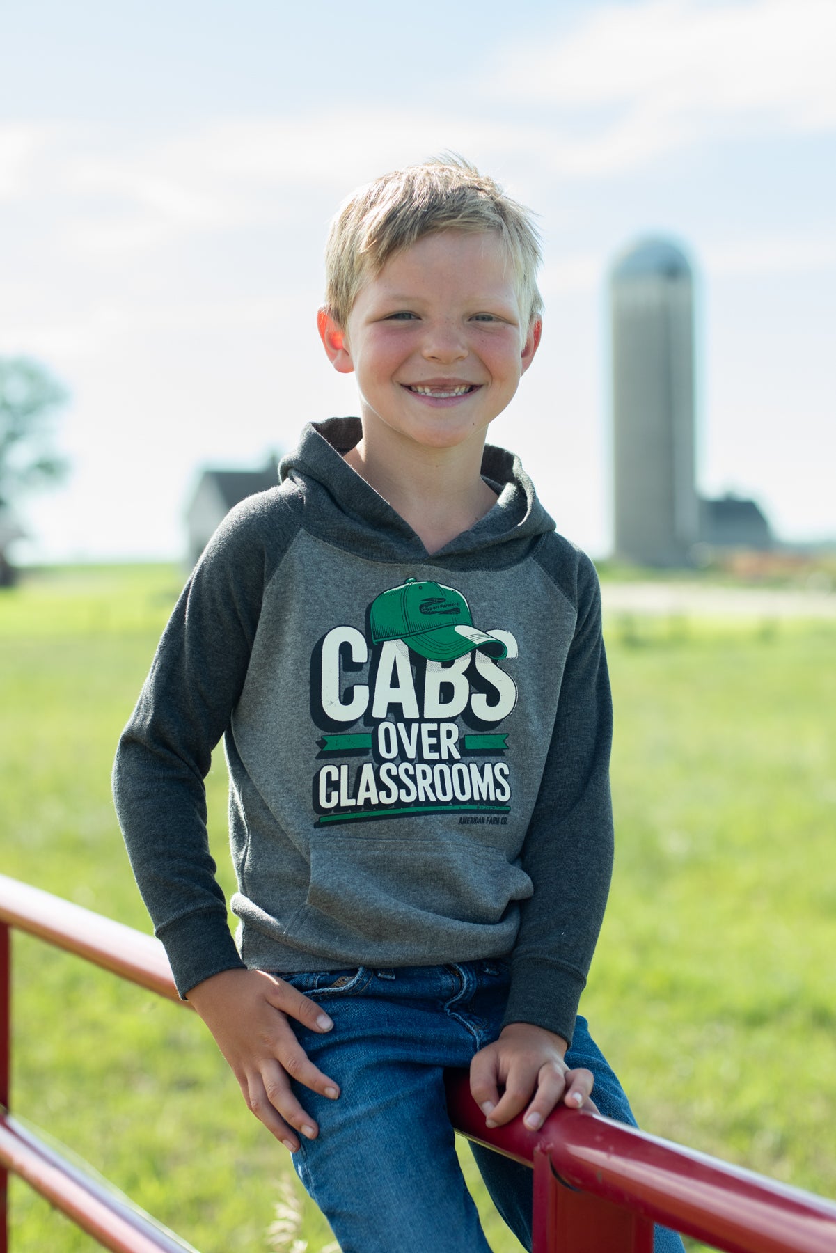 Green 'Cabs over Classrooms' Toddler/Youth Hoodie
