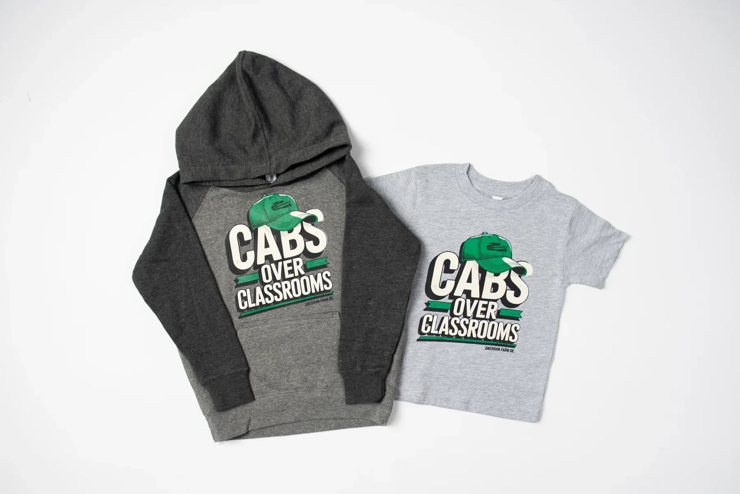 Green 'Cabs over Classrooms' Toddler/Youth Tee