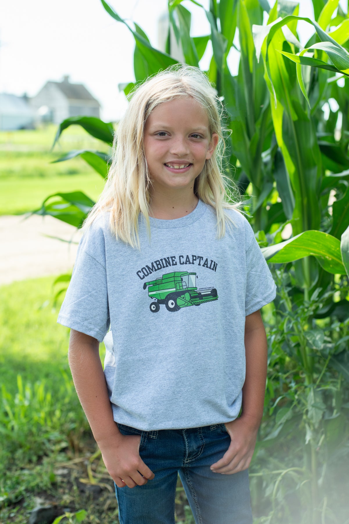 Green Combine Captain Youth Tee