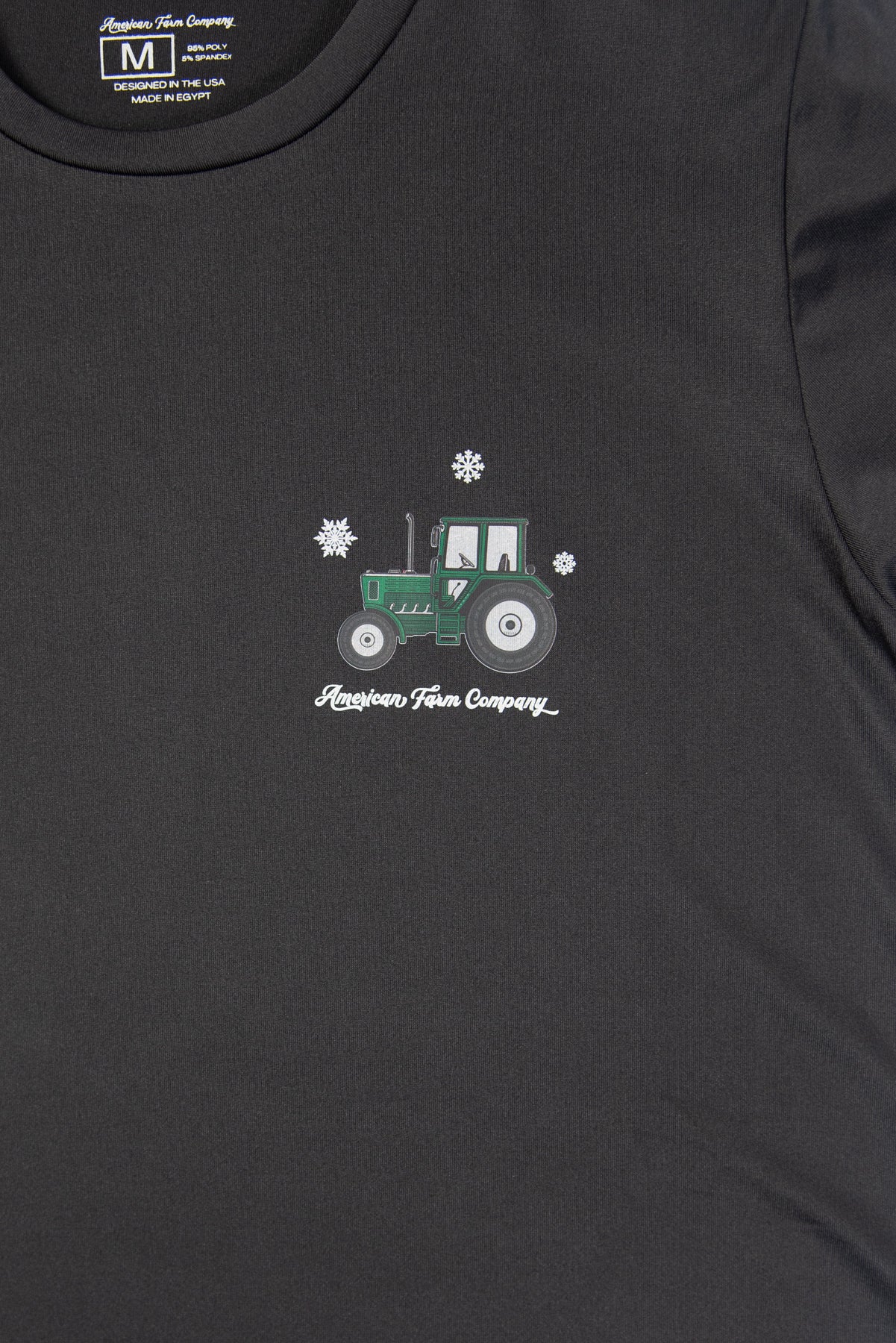 Green Tractor Christmas Adult Pajama Shirt *PREORDER*