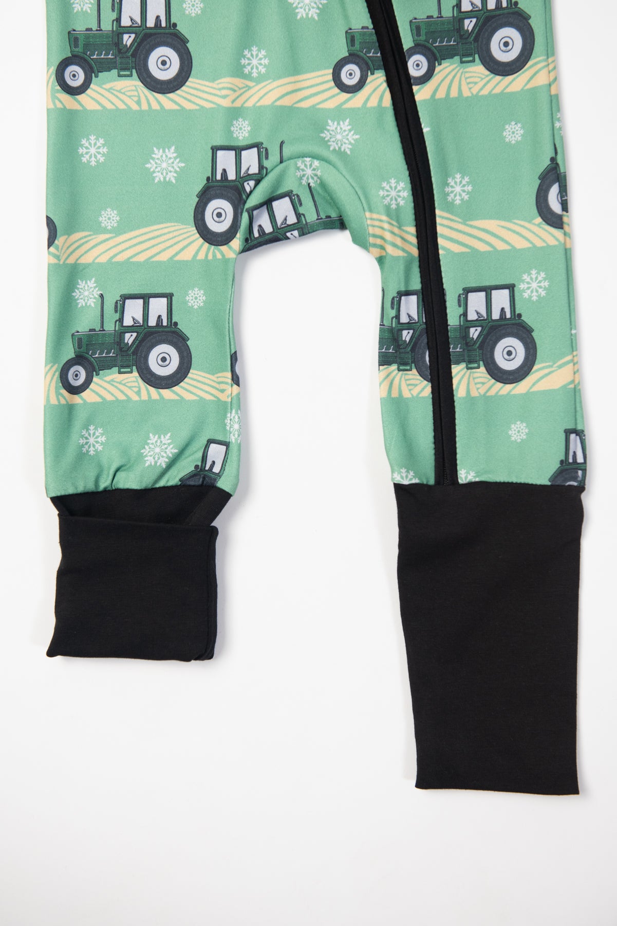 Green Tractor Christmas Baby Zippy *PREORDER*