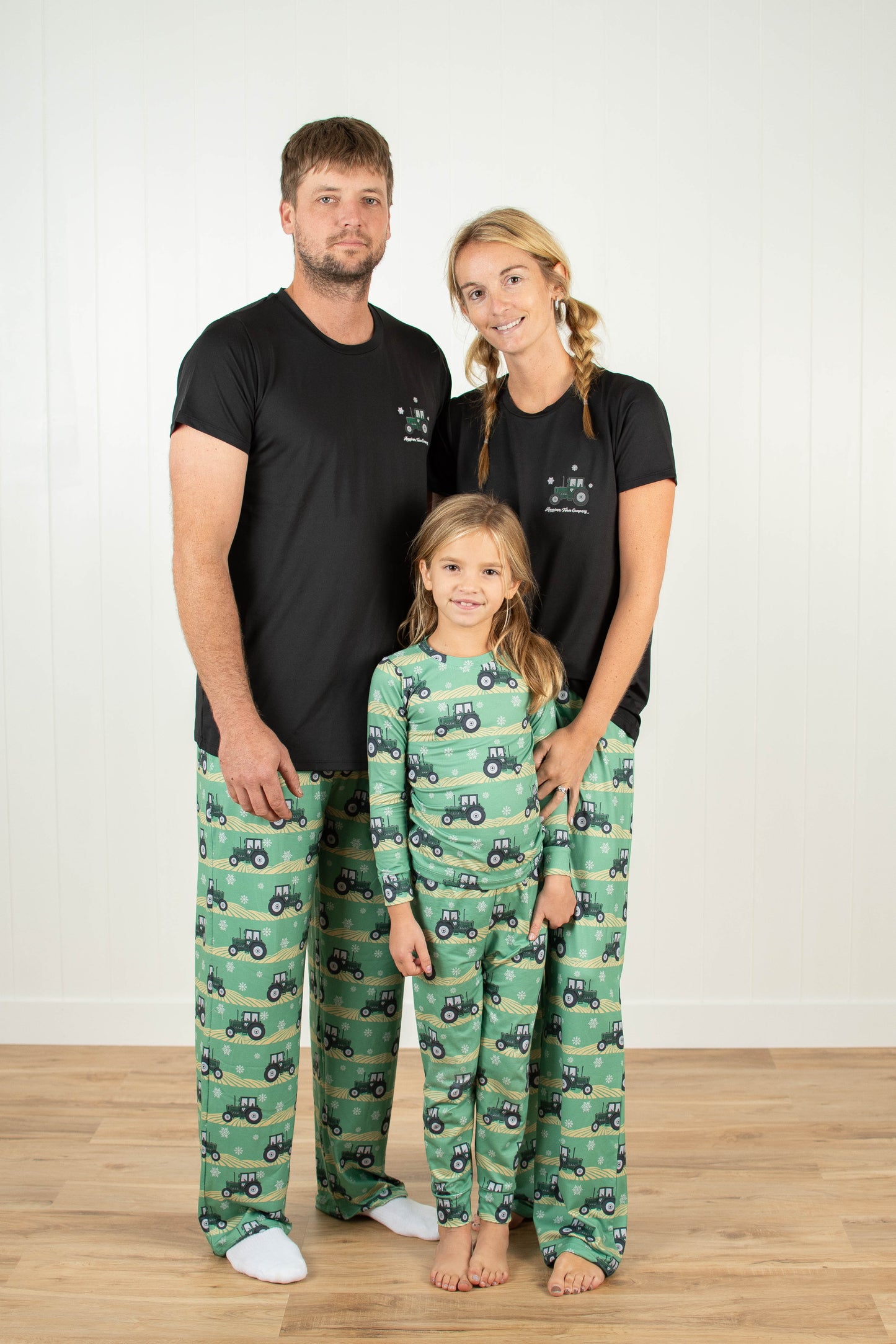 Green Tractor Christmas Toddler/Youth Pajama Set *PREORDER*