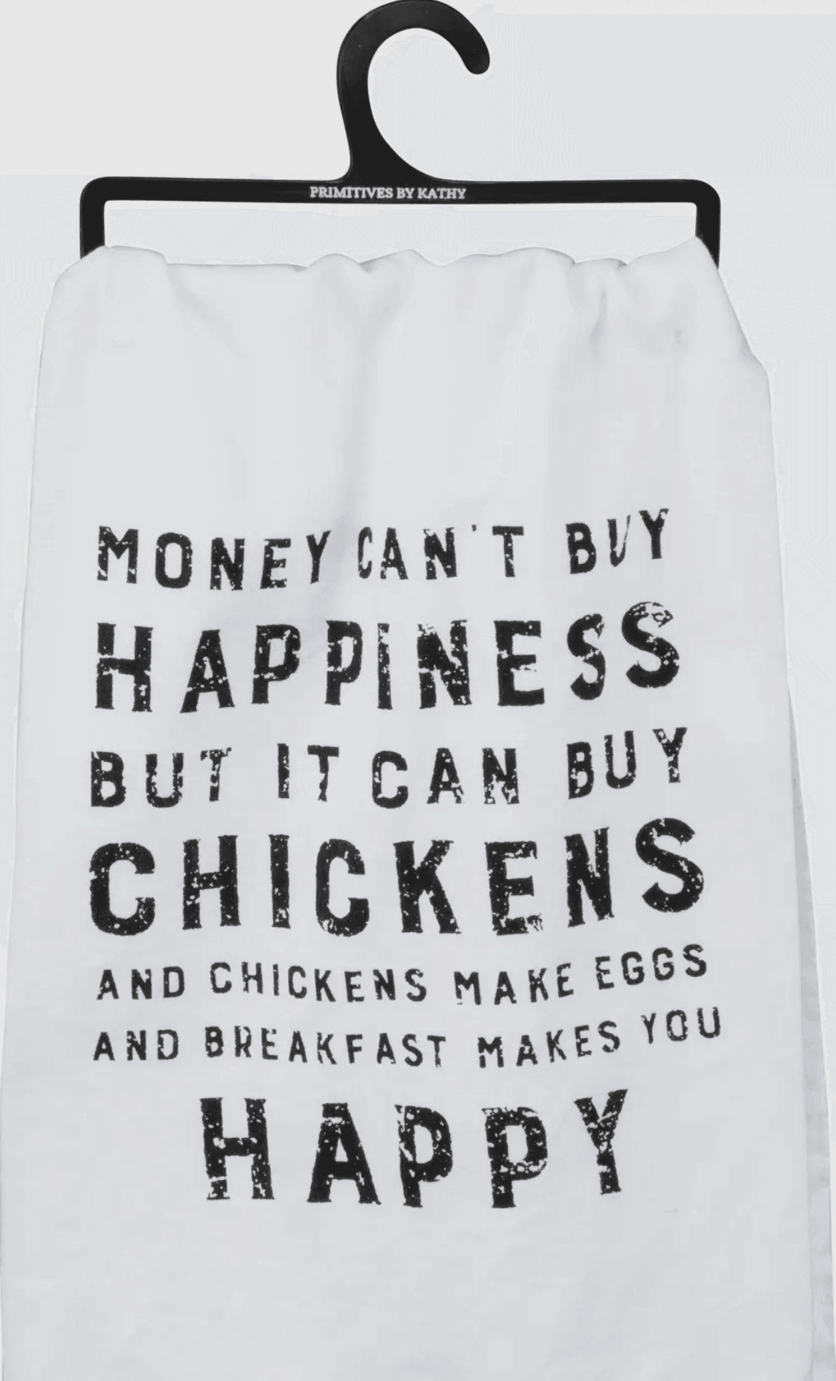 'Happiness But It Can Buy Chickens' Kitchen Towel - American Farm Company