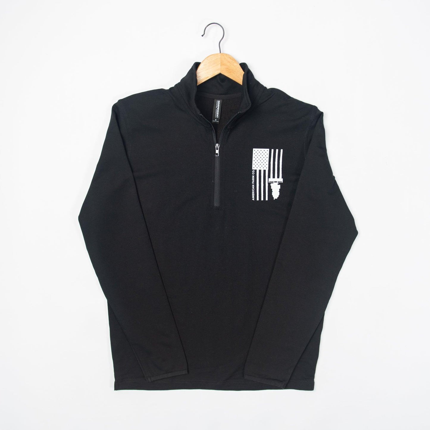 Harvest Flag Performance 1/4 Zip Pullover - American Farm Company