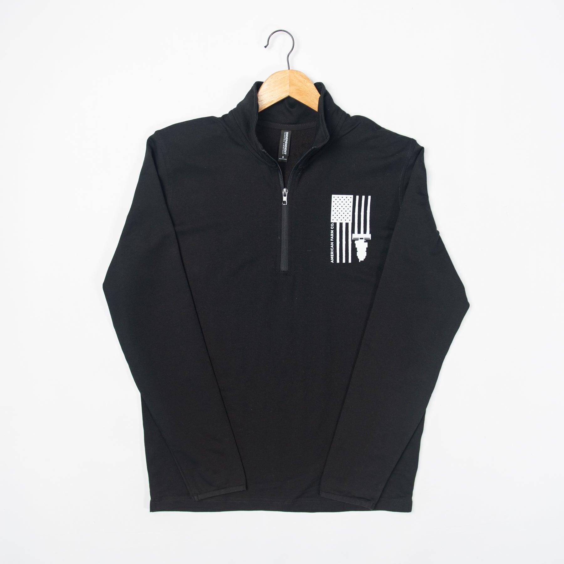 Harvest Flag Performance 1/4 Zip Pullover - American Farm Company