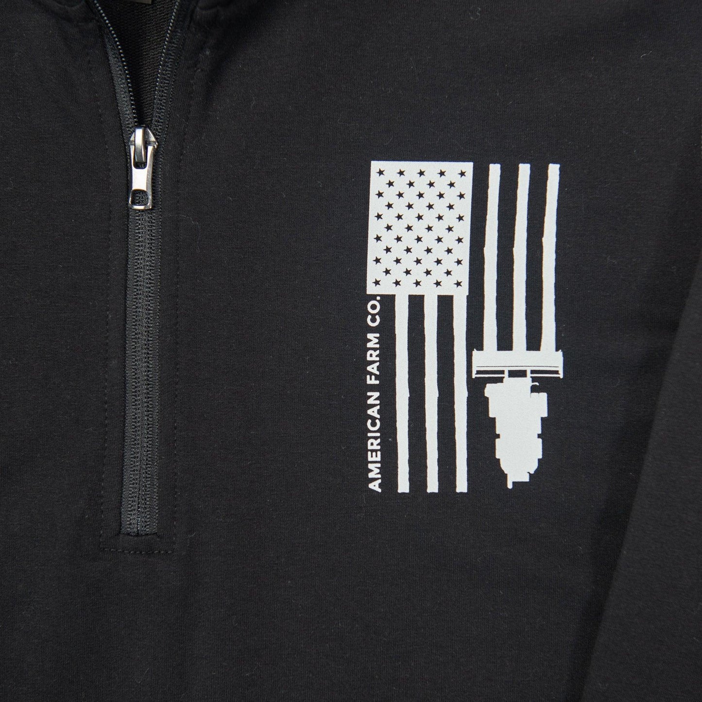 Harvest Flag Performance 1/4 Zip Pullover - American Farm Company