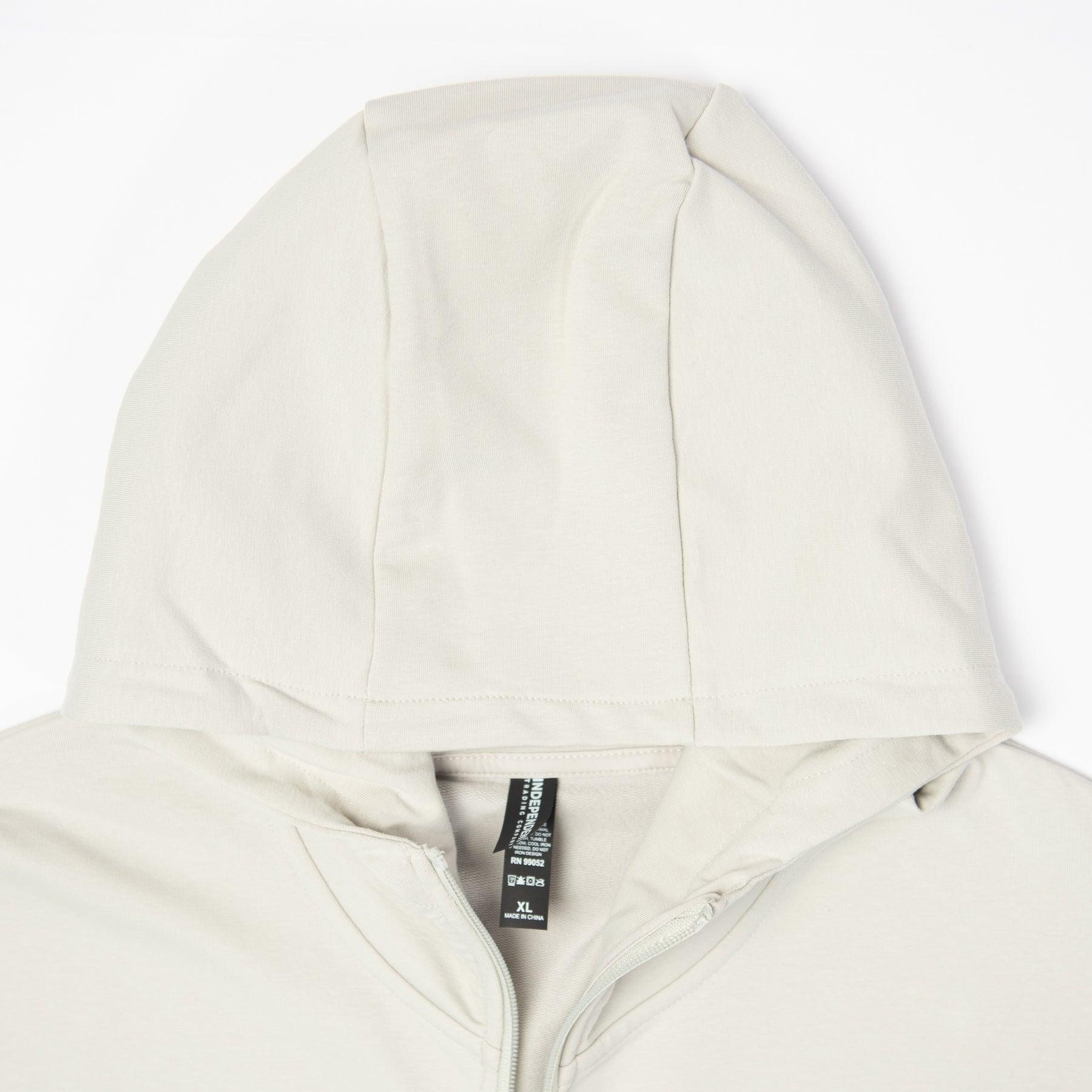 Harvest Flag Performance Full-Zip Hoodie - Smoke - American Farm Company