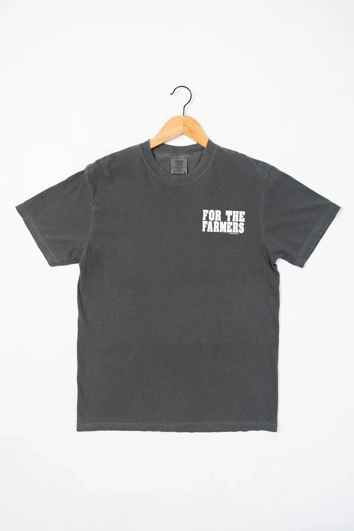 'I'm Here for the Farmers' Charcoal Tee