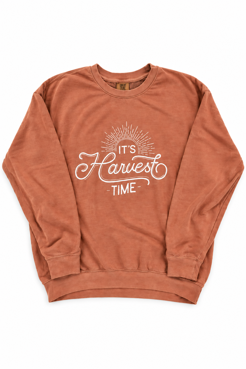 'It's Harvest Time' Adult Crewneck