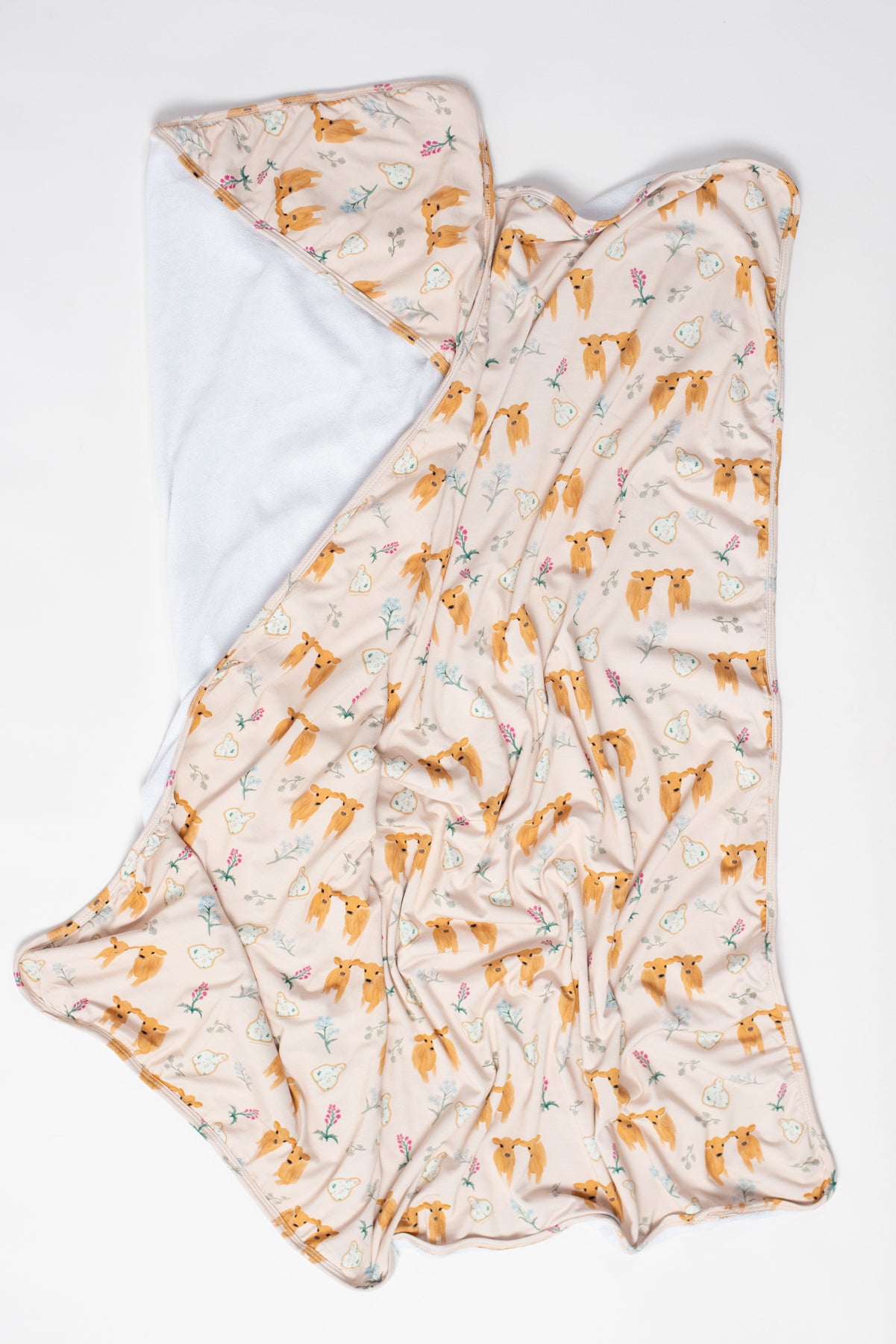 Jersey Calves Baby/Toddler Hooded Towel