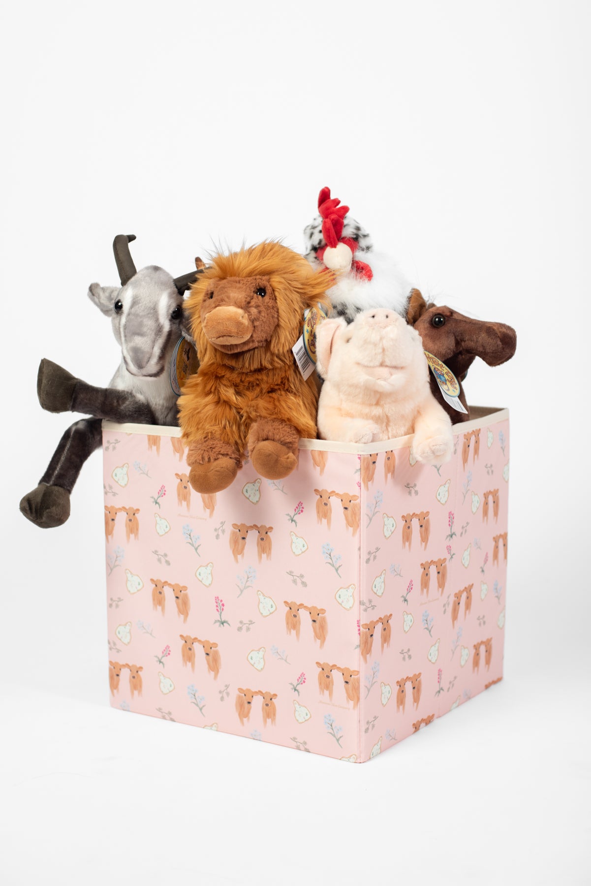 Jersey Calves Cube Storage Bin