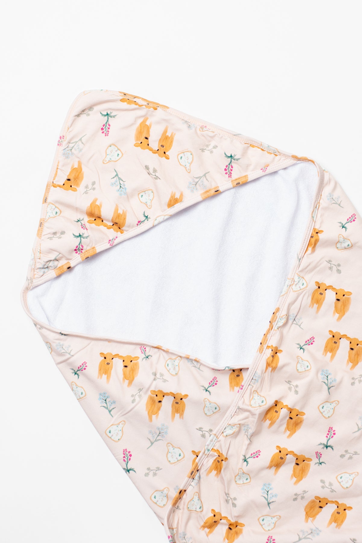 Jersey Calves Baby/Toddler Hooded Towel