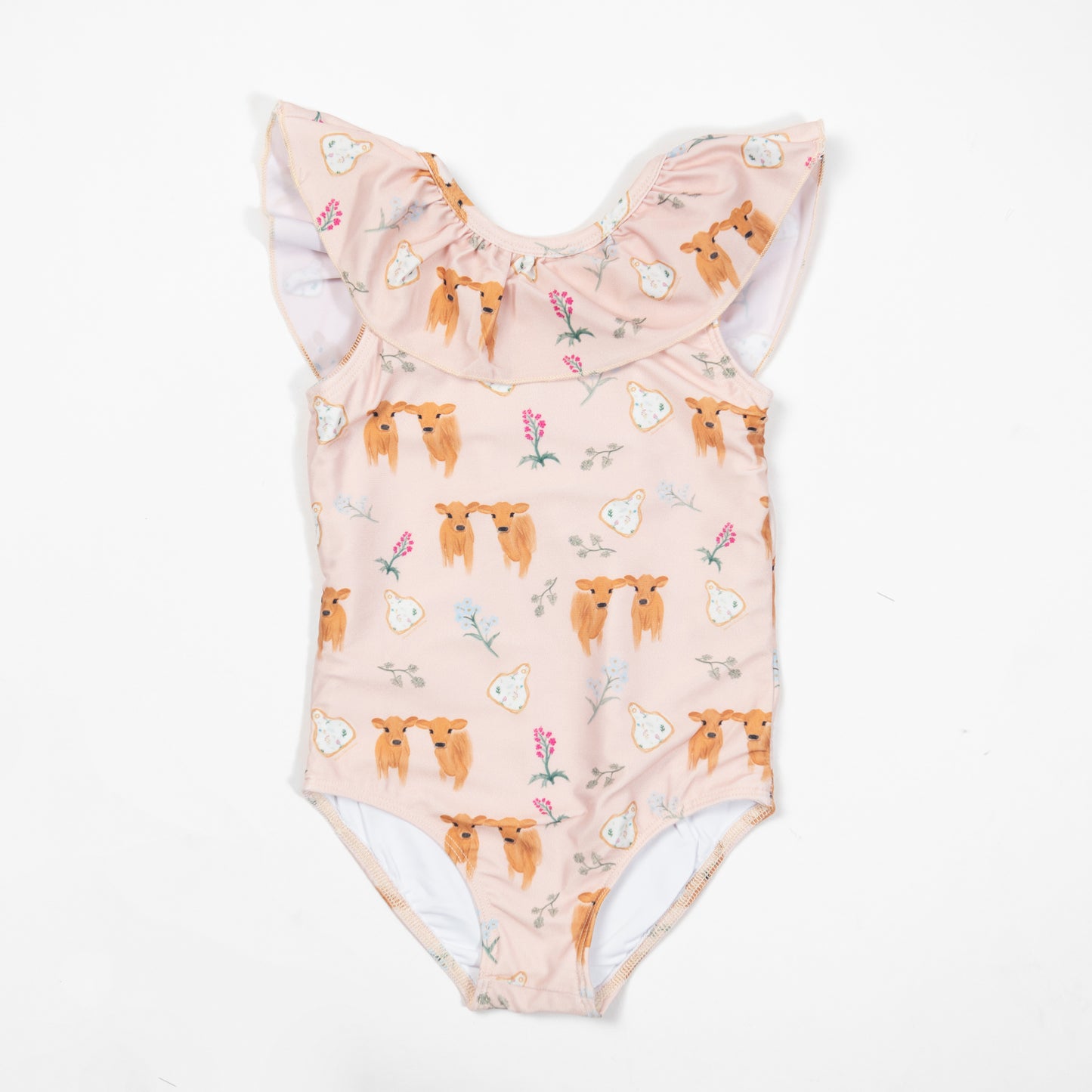 Jersey Calves Baby Ruffle Swimsuit