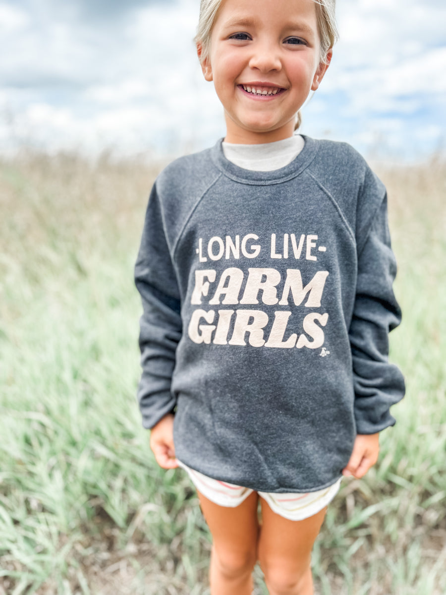 Girls shop long sweatshirt