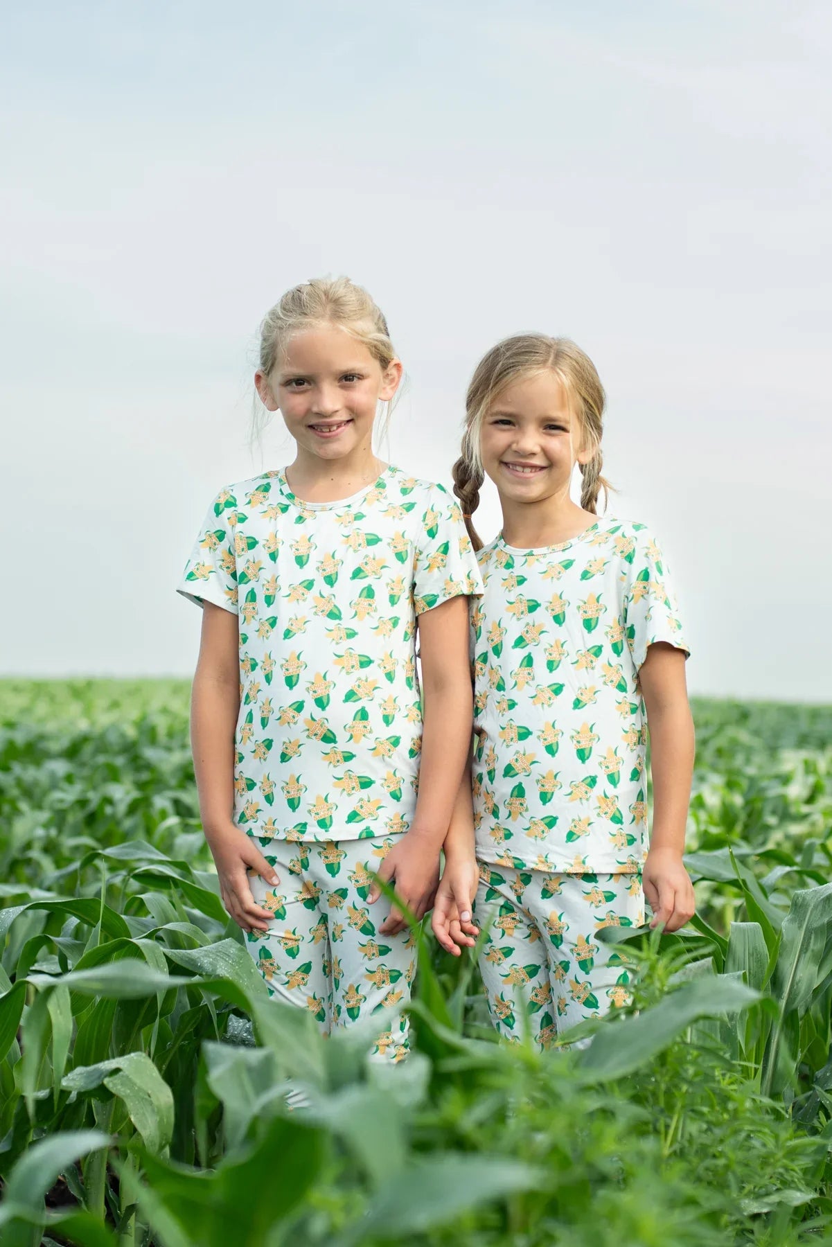 'Shucks, I'm Sweet' Toddler/Youth Bamboo Pajama Set