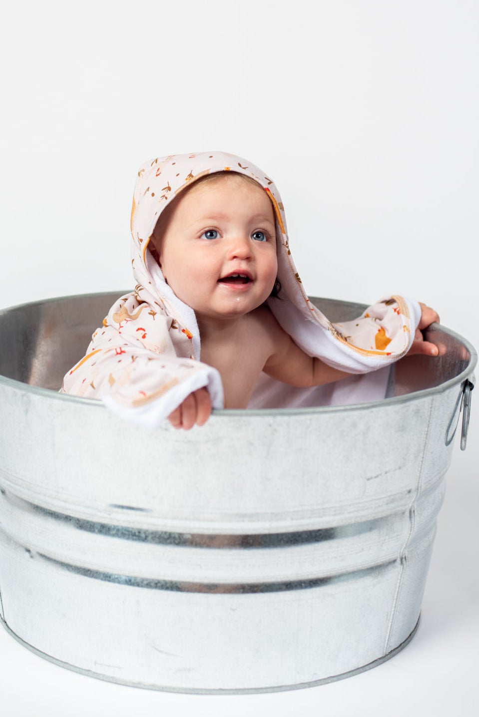 Cottage Chicken Baby/Toddler Hooded Towel