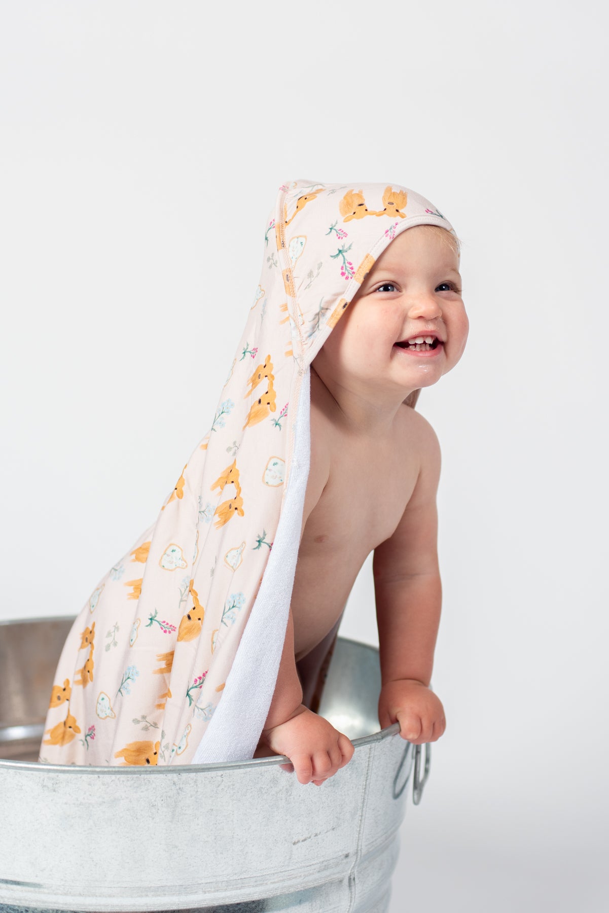 Jersey Calves Baby/Toddler Hooded Towel