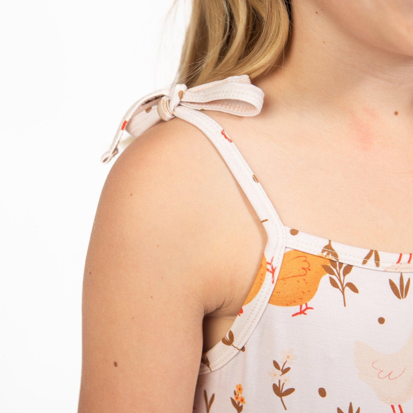 Cottage Chicken Toddler/Youth Bamboo Dress