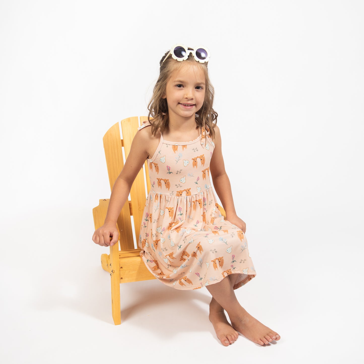 Jersey Calves Toddler/Youth Bamboo Dress