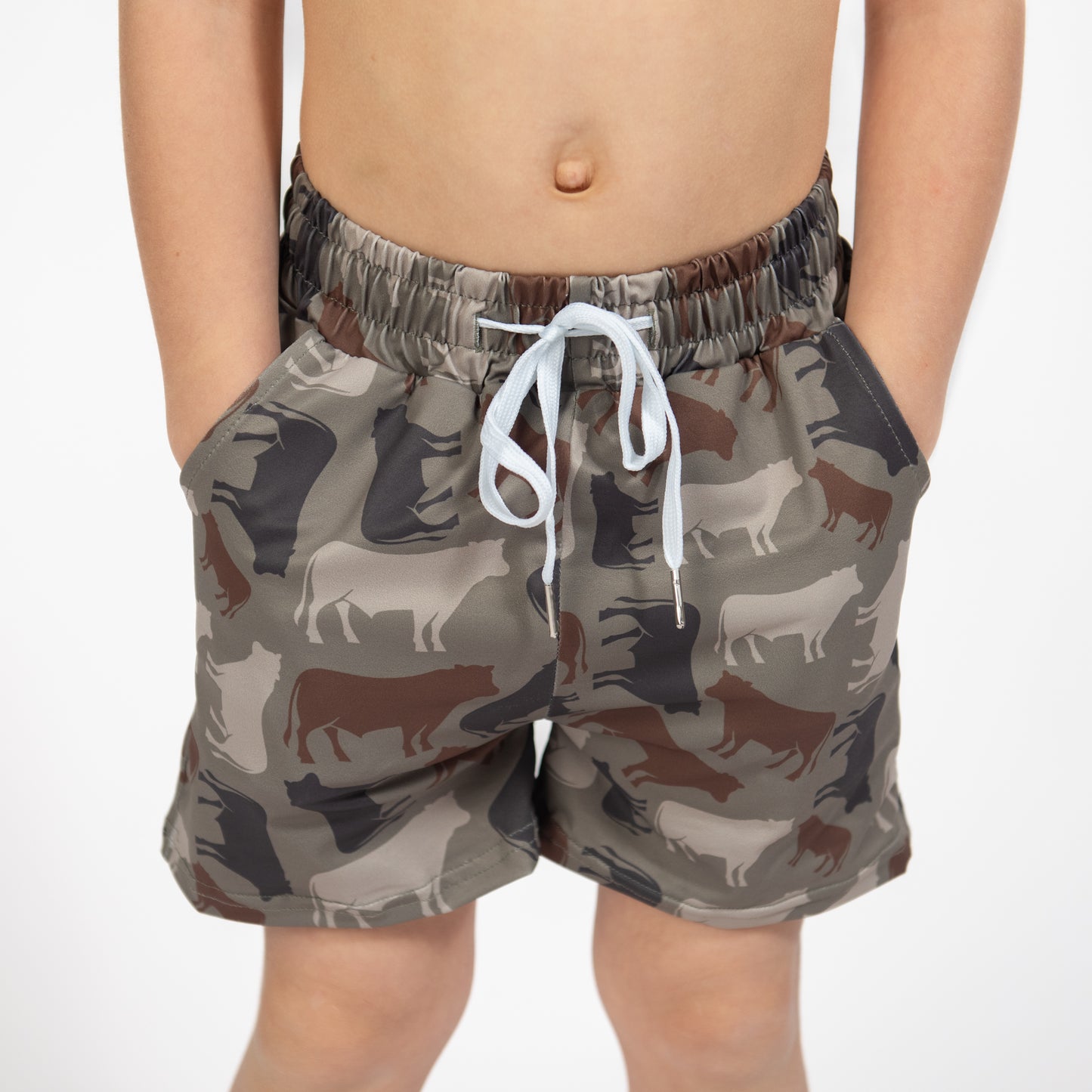 Cow Camo™ Baby Swim Trunk