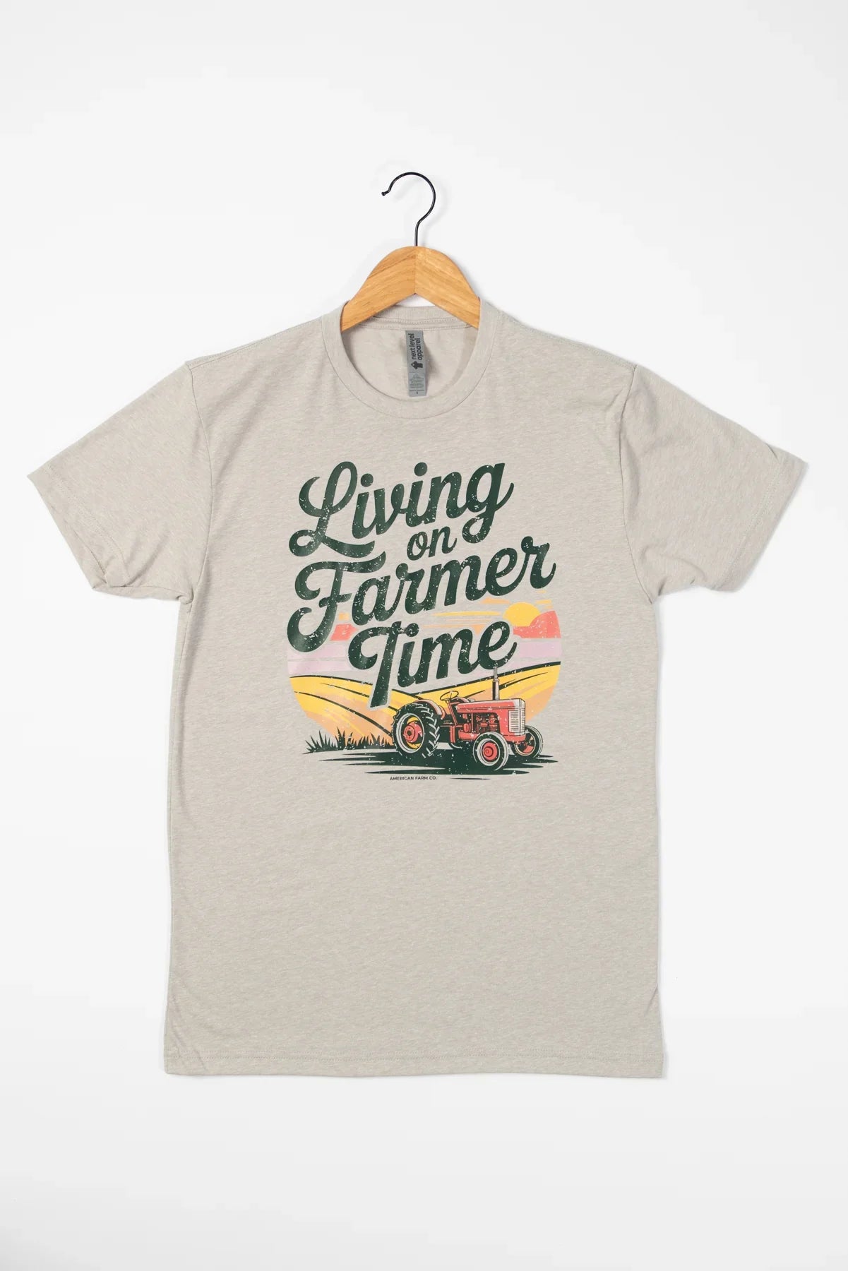 'Living On Farmer Time' Tee