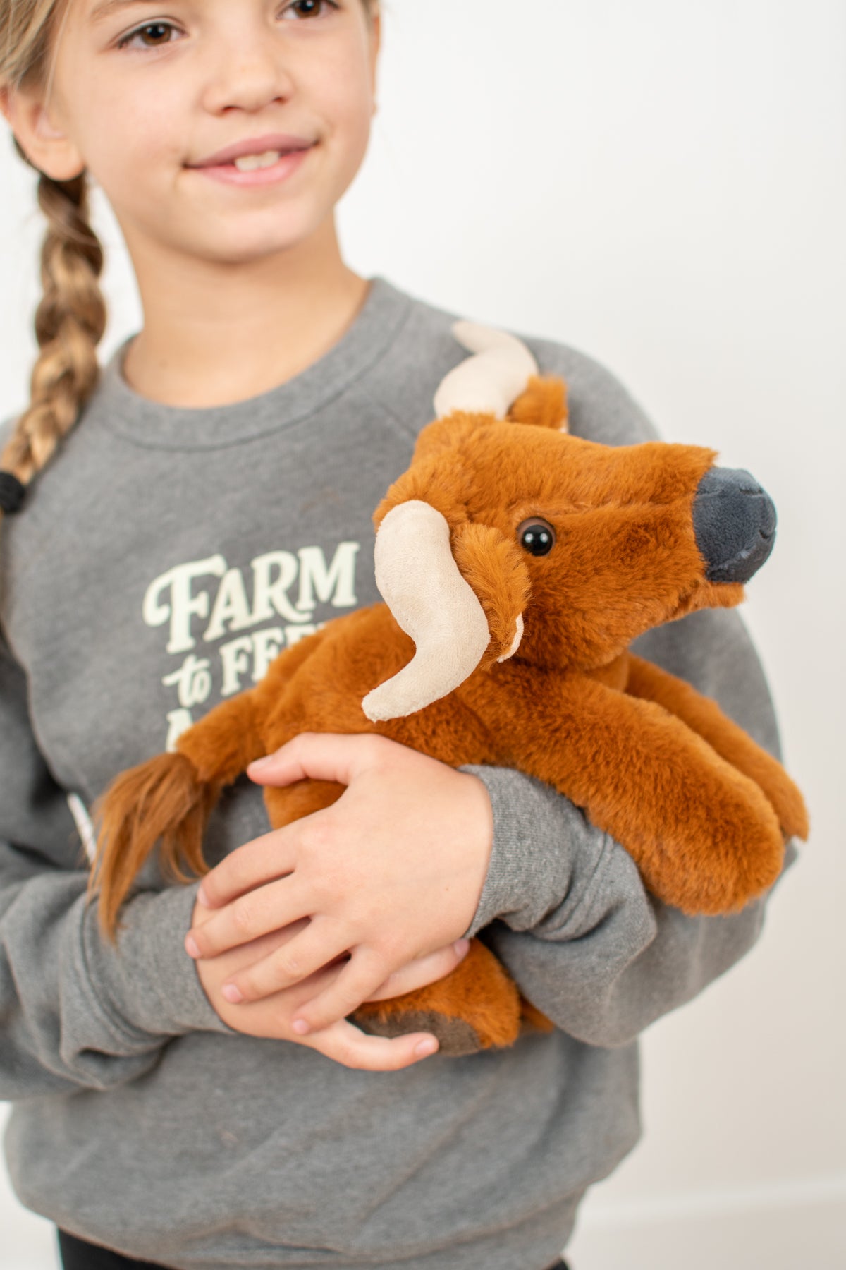 Longhorn Stuffed Animal Plush - 8"