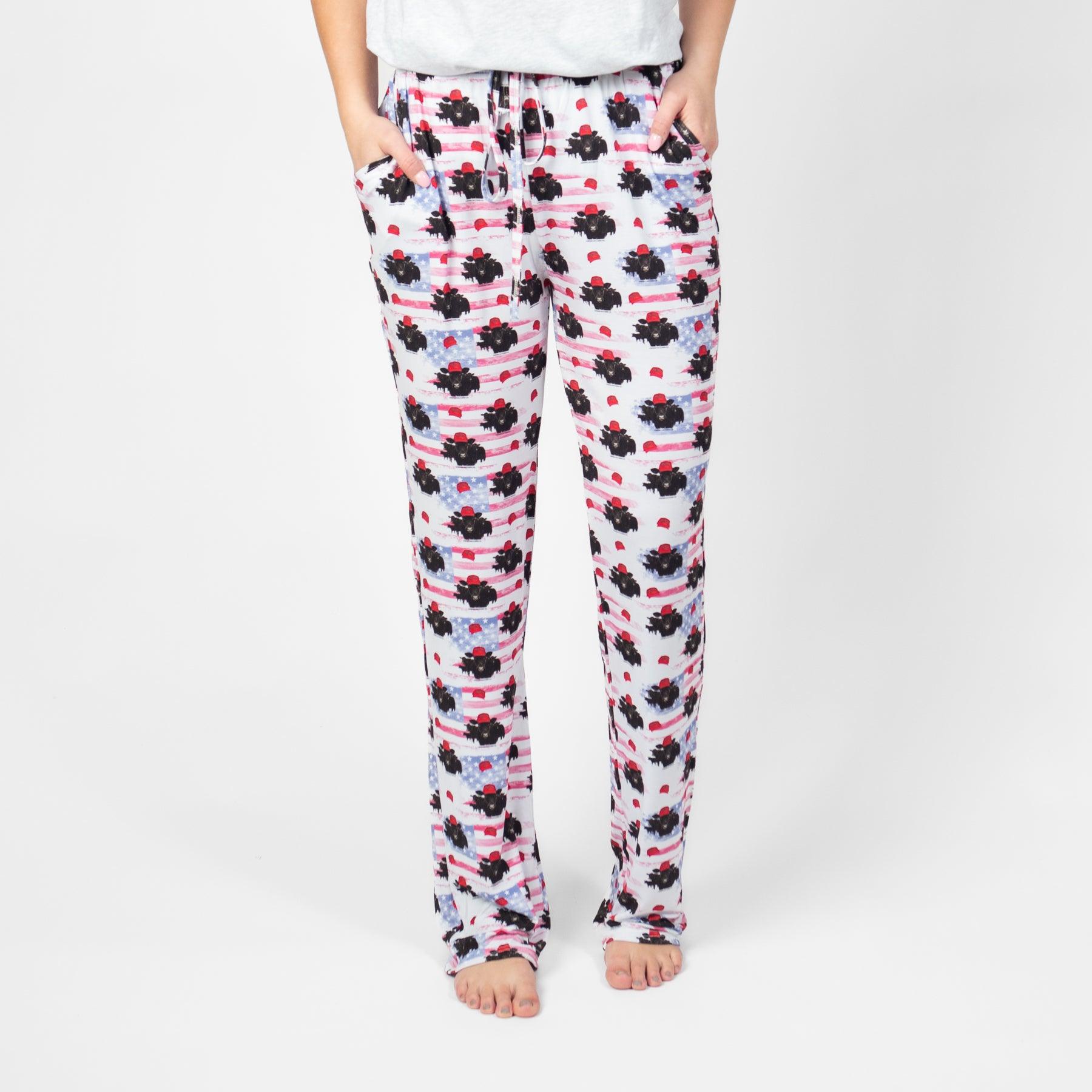 MAGA Cow Adult Bamboo Pajama Pants - American Farm Company