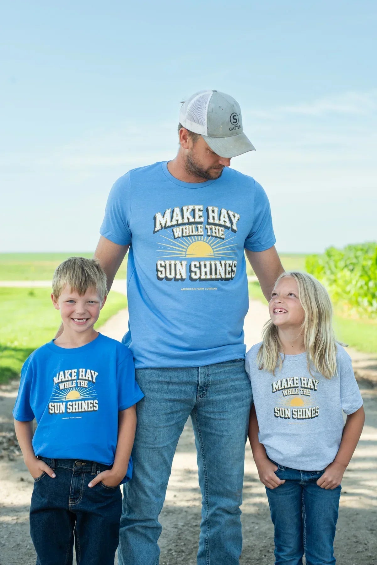 'Make Hay While The Sun Shines' Youth Tee
