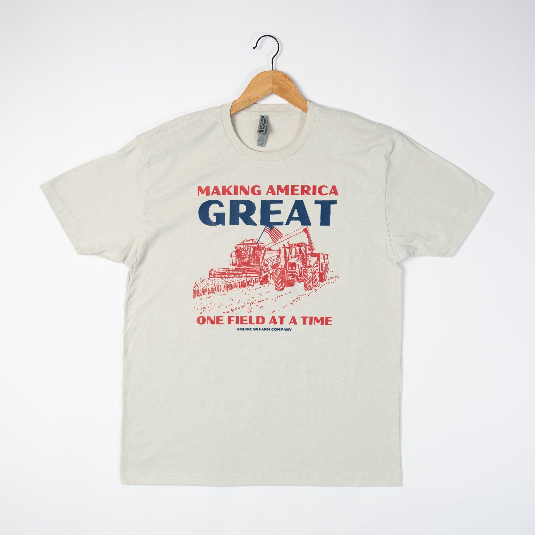 Making America Great, One Field at a Time Tee - American Farm Company