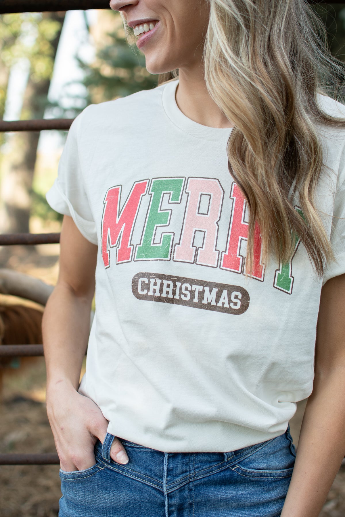 'Merry Christmas' Tee