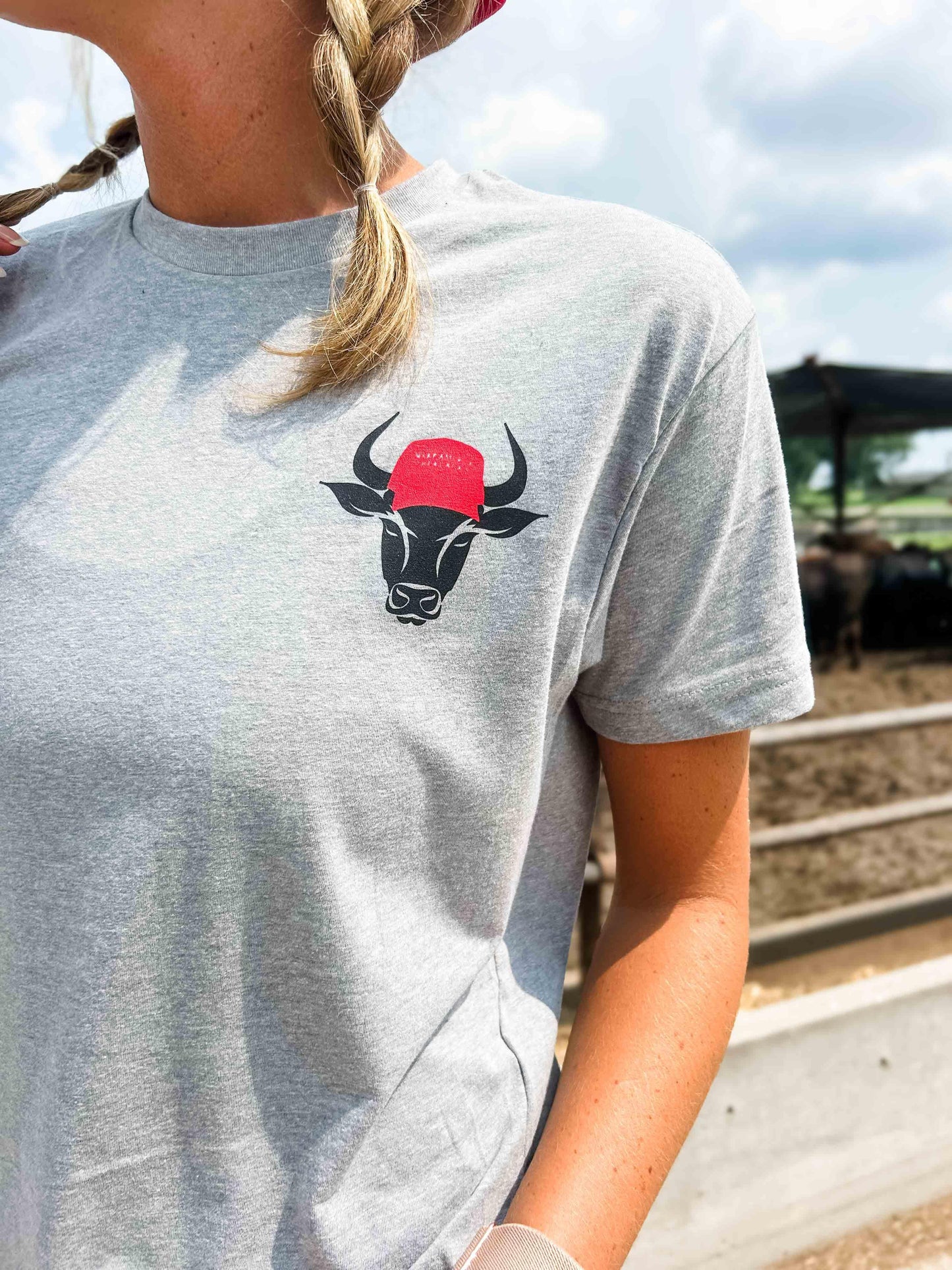 Mess With The Bull MAGA Essentials Tee - Trump ‘24 - American Farm Company