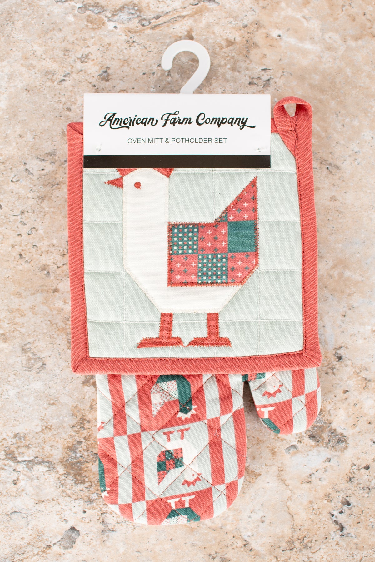 Patchwork Chicken Gift Bundle For Her