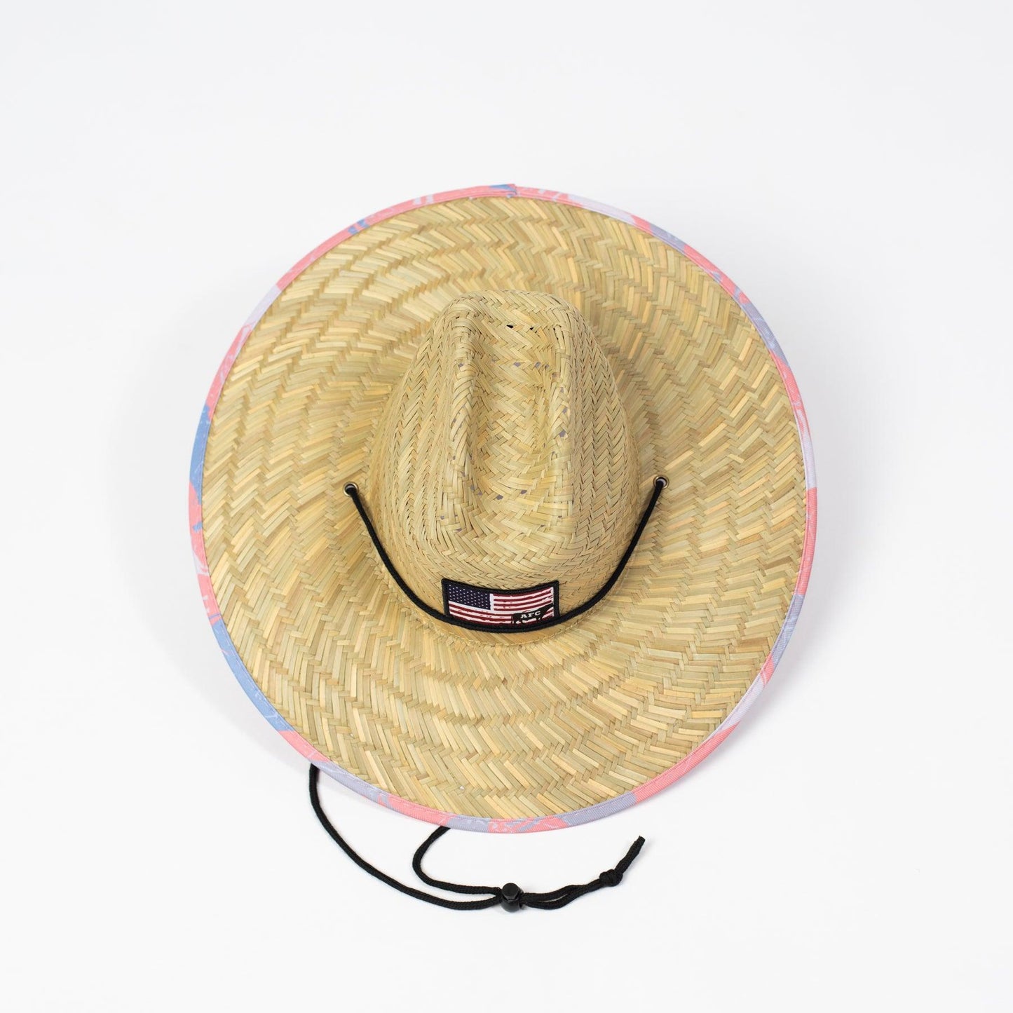 Patriotic Cow Camo™ Adult Straw Hat - American Farm Company