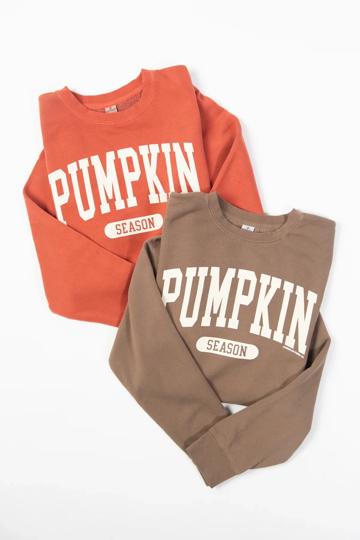 'Pumpkin Season' Orange Crewneck