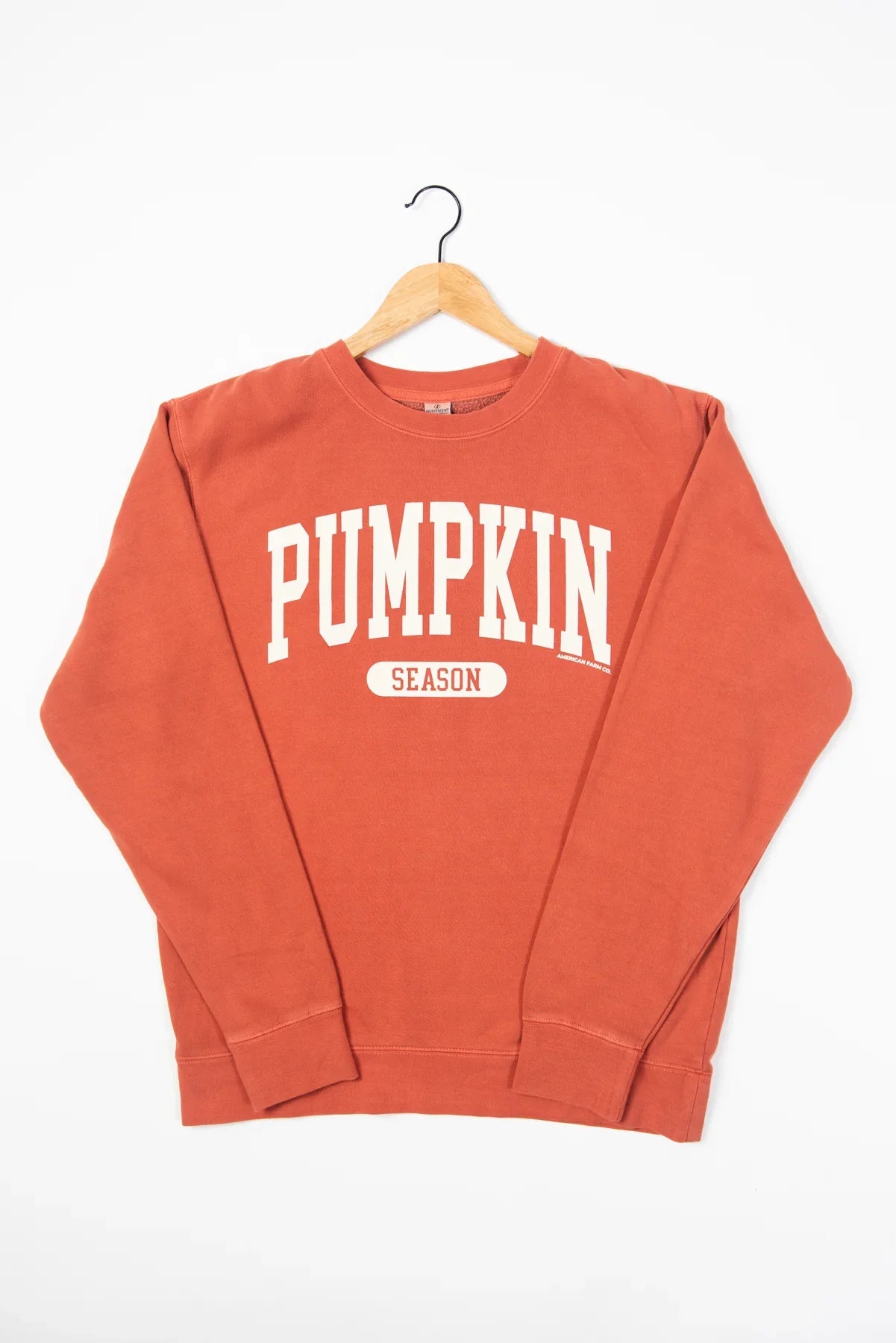 'Pumpkin Season' Orange Crewneck