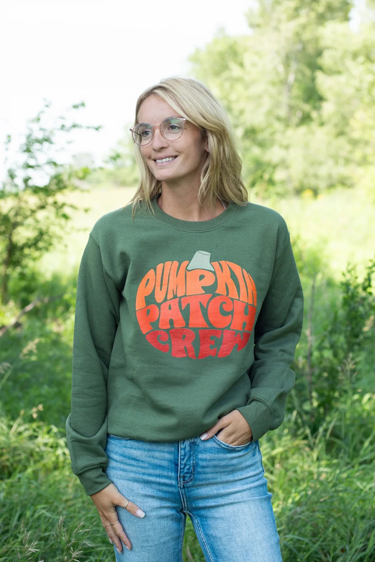 'Pumpkin Patch Crew' Crewneck