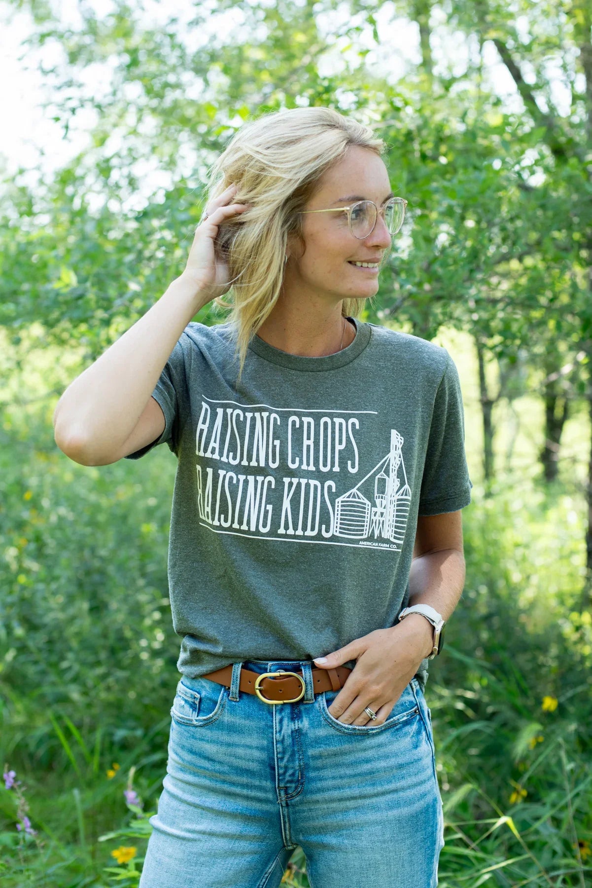 'Raising Crops, Raising Kids’ Tee