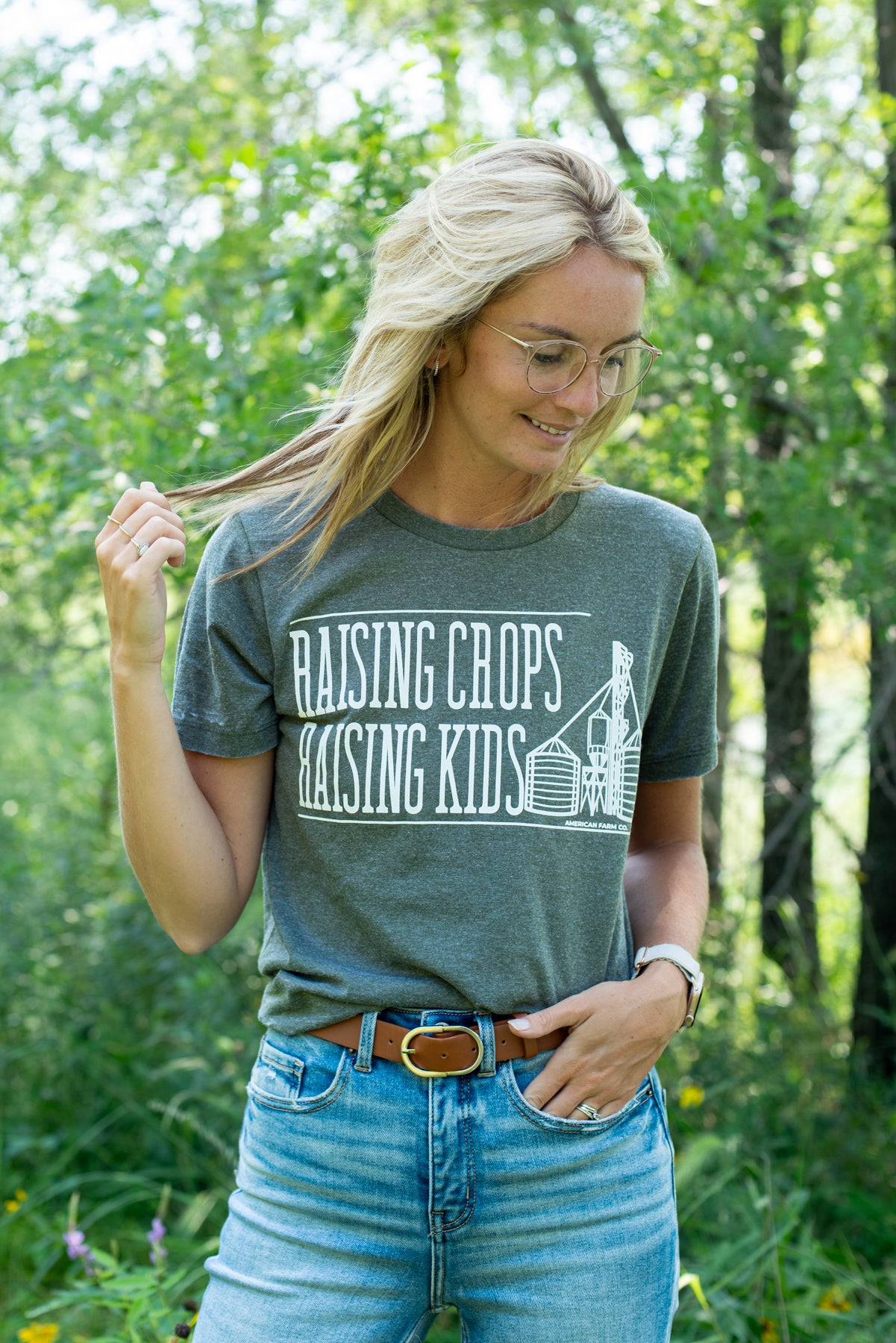 'Raising Crops, Raising Kids’ Tee