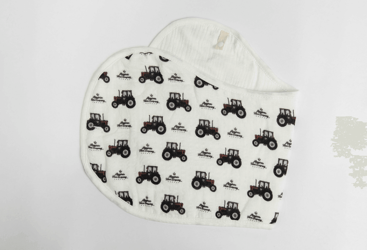 Burp Cloth 3 Pack - Tractors - American Farm Company