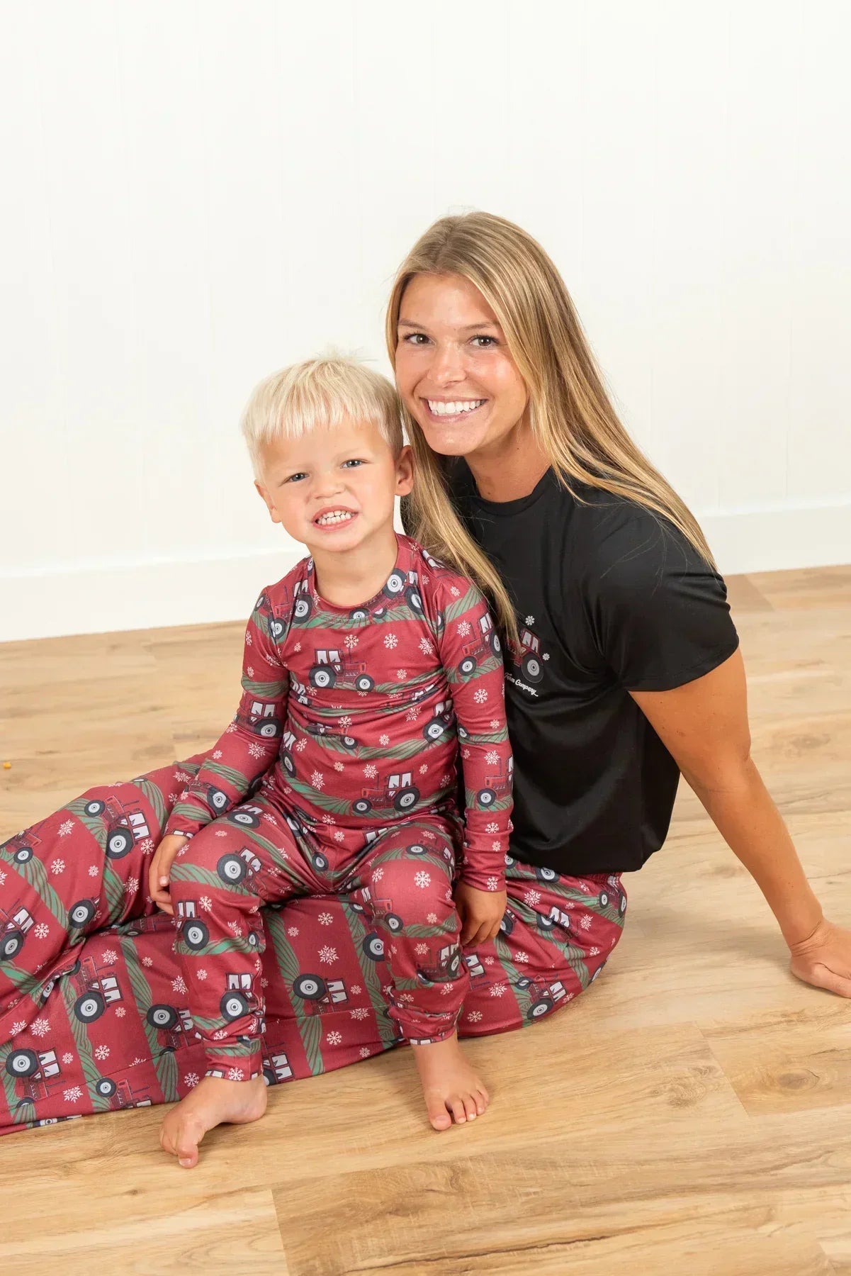 Red Tractor Christmas Toddler/Youth Pajama Set *PREORDER*