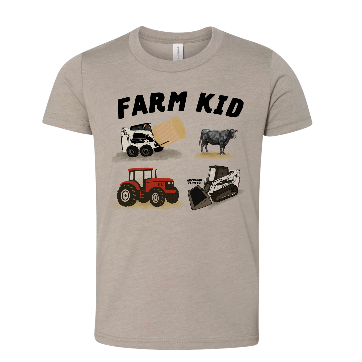 Red Tractor 'Farm Kid' Toddler/Youth T-Shirt