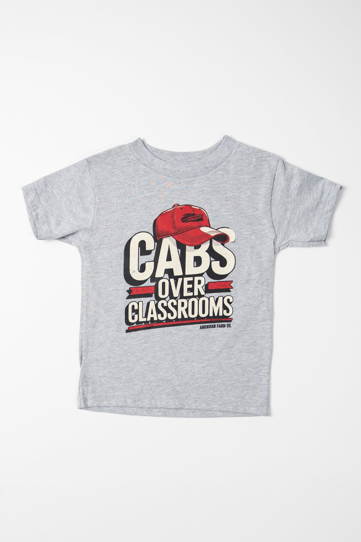 Red 'Cabs over Classrooms' Toddler/Youth Tee