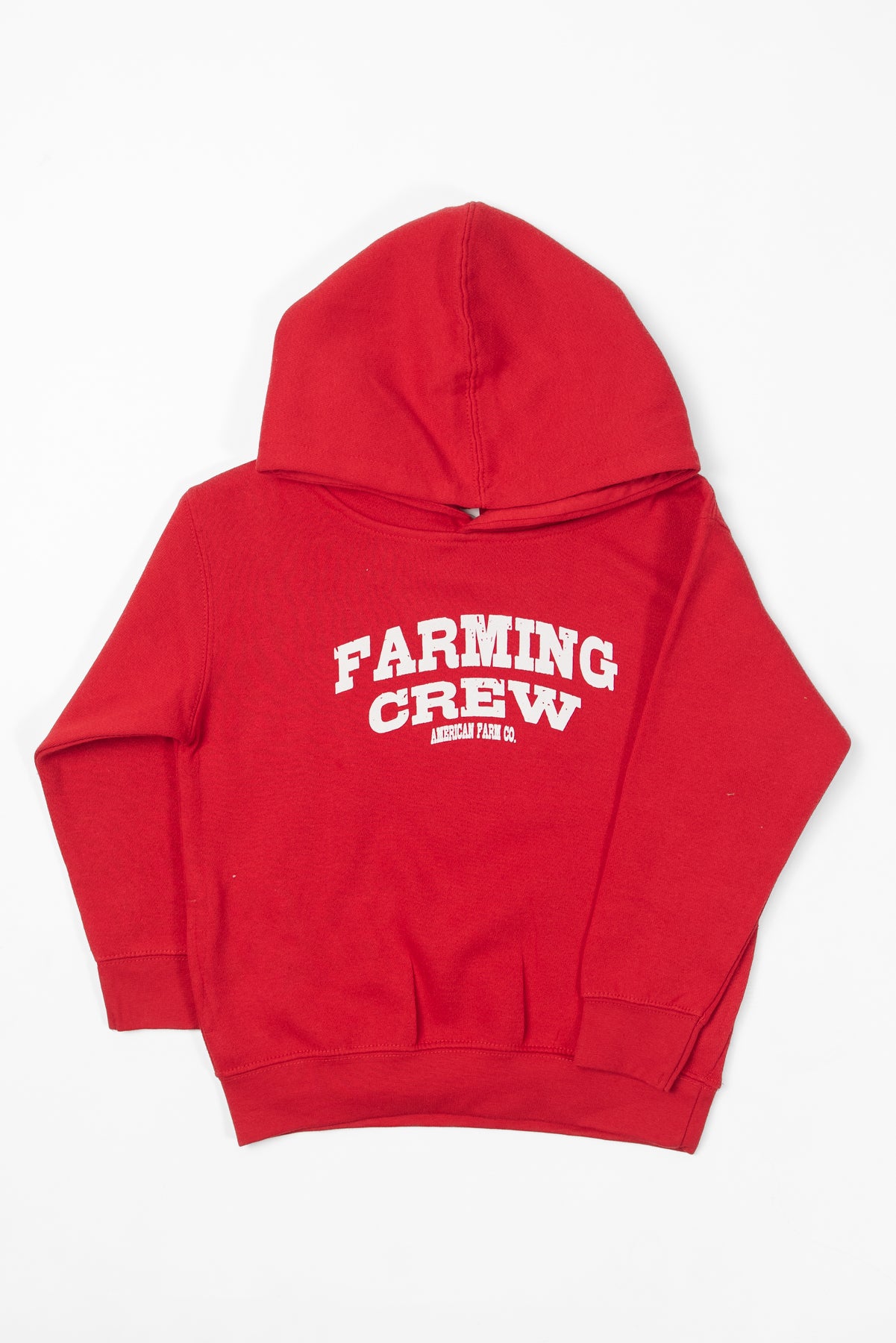 Red 'Farming Crew' Toddler/Youth Hoodie