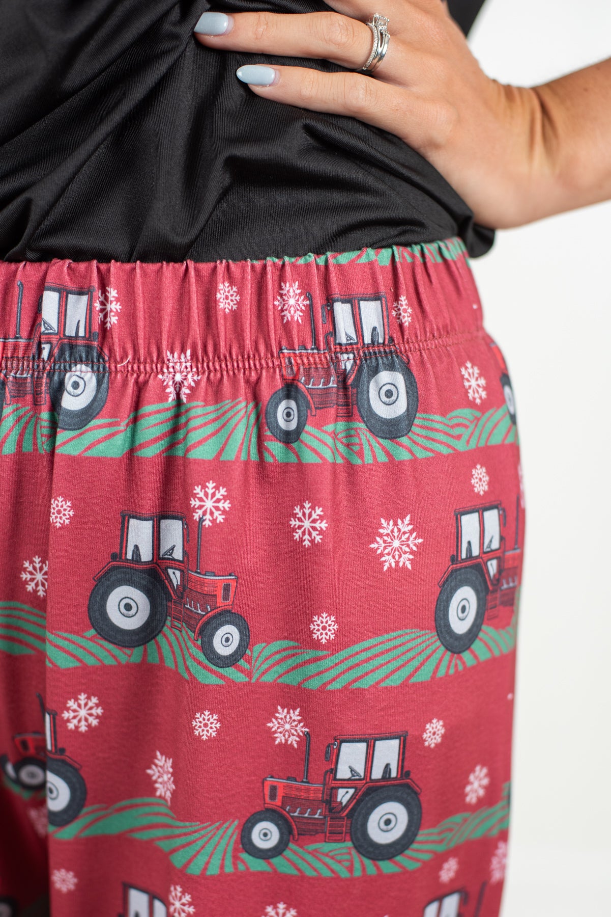 Red Tractor Christmas Adult Pajama Pants *PREORDER*