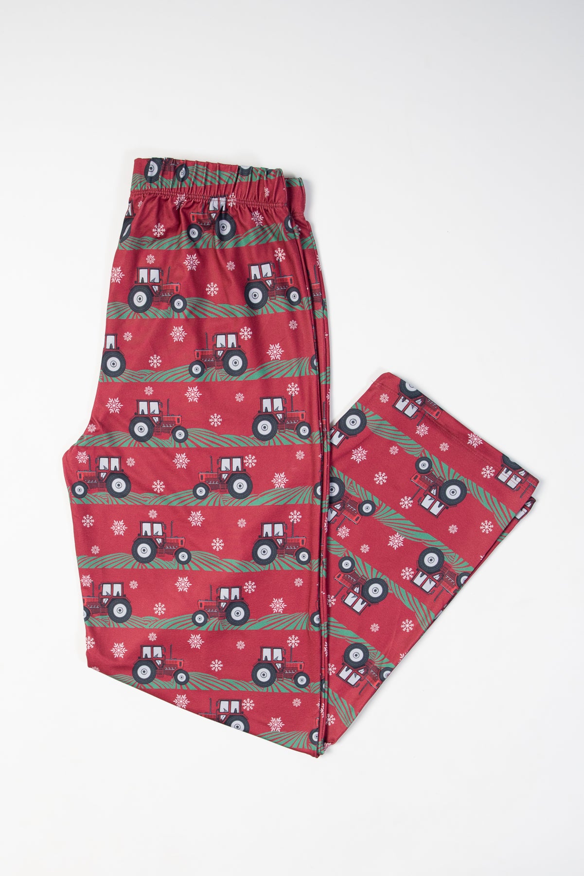 Red Tractor Christmas Adult Pajama Pants *PREORDER*