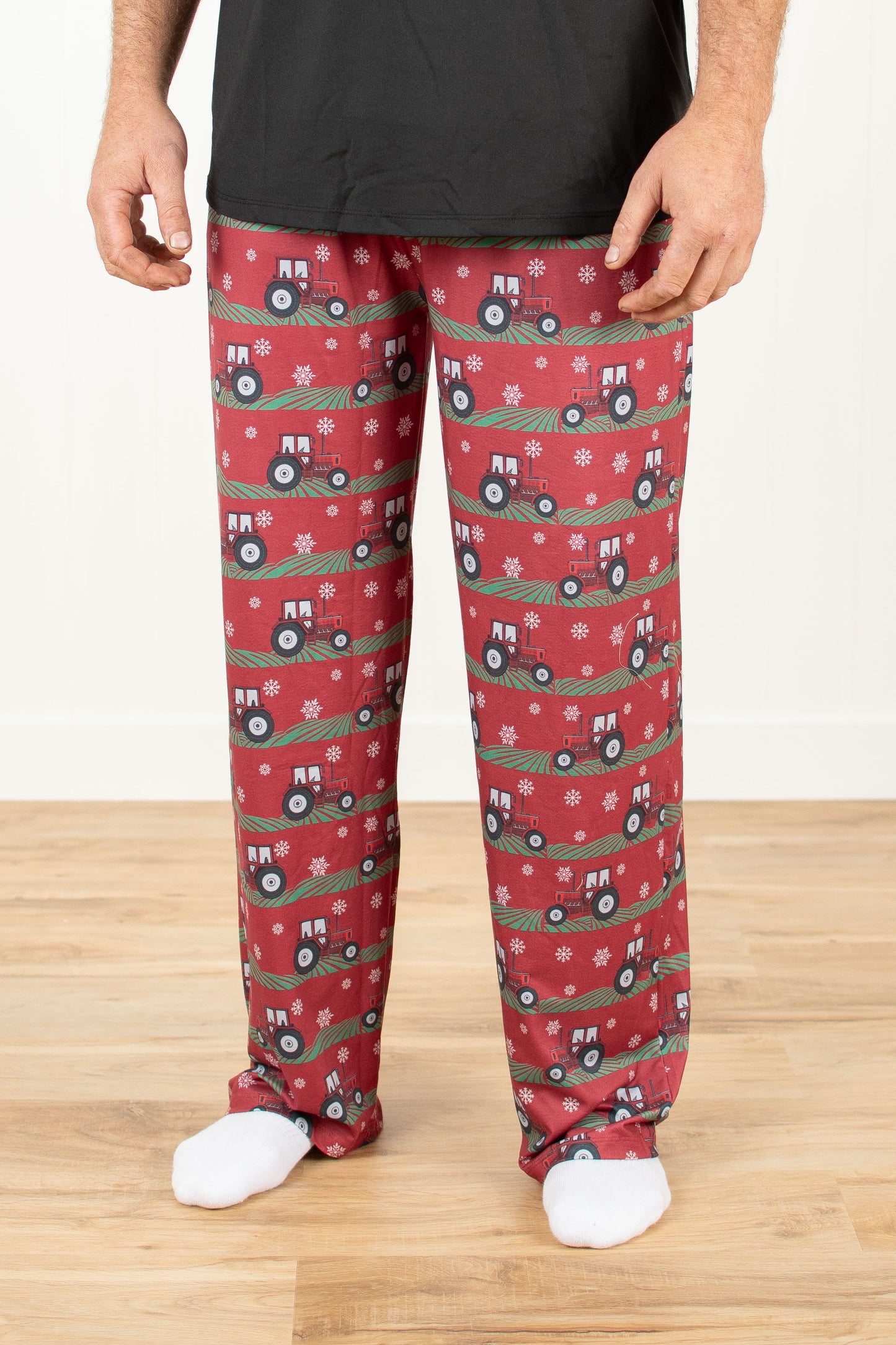 Red Tractor Christmas Adult Pajama Pants *PREORDER*
