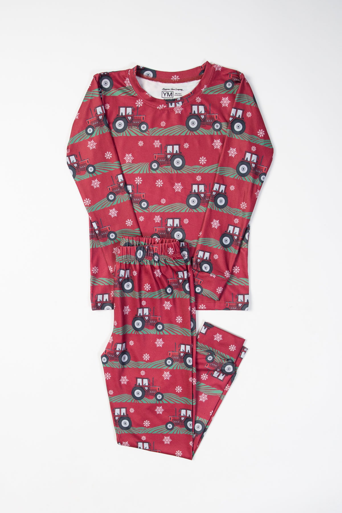 Red Tractor Christmas Toddler/Youth Pajama Set *PREORDER*