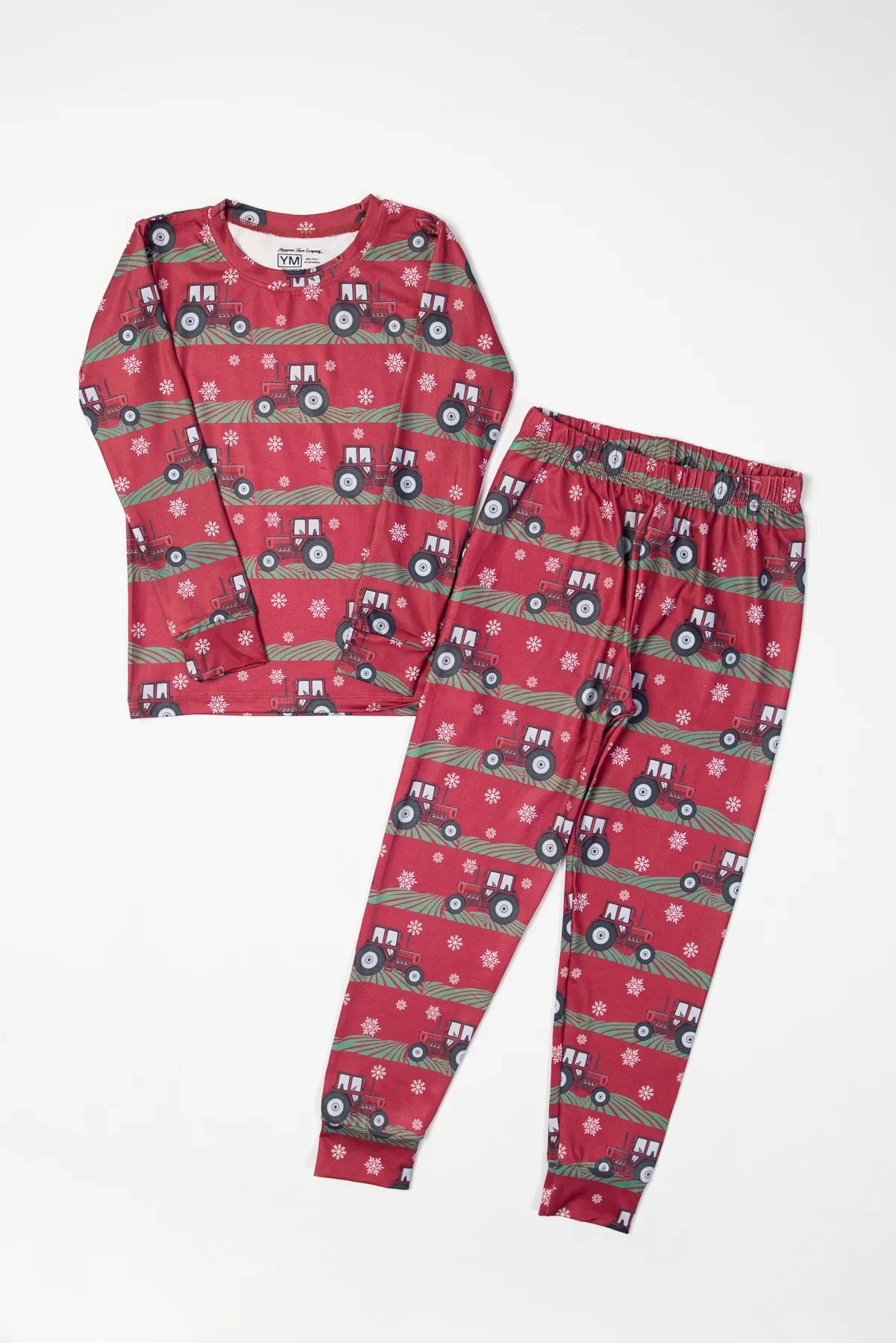 Red Tractor Christmas Toddler/Youth Pajama Set *PREORDER*