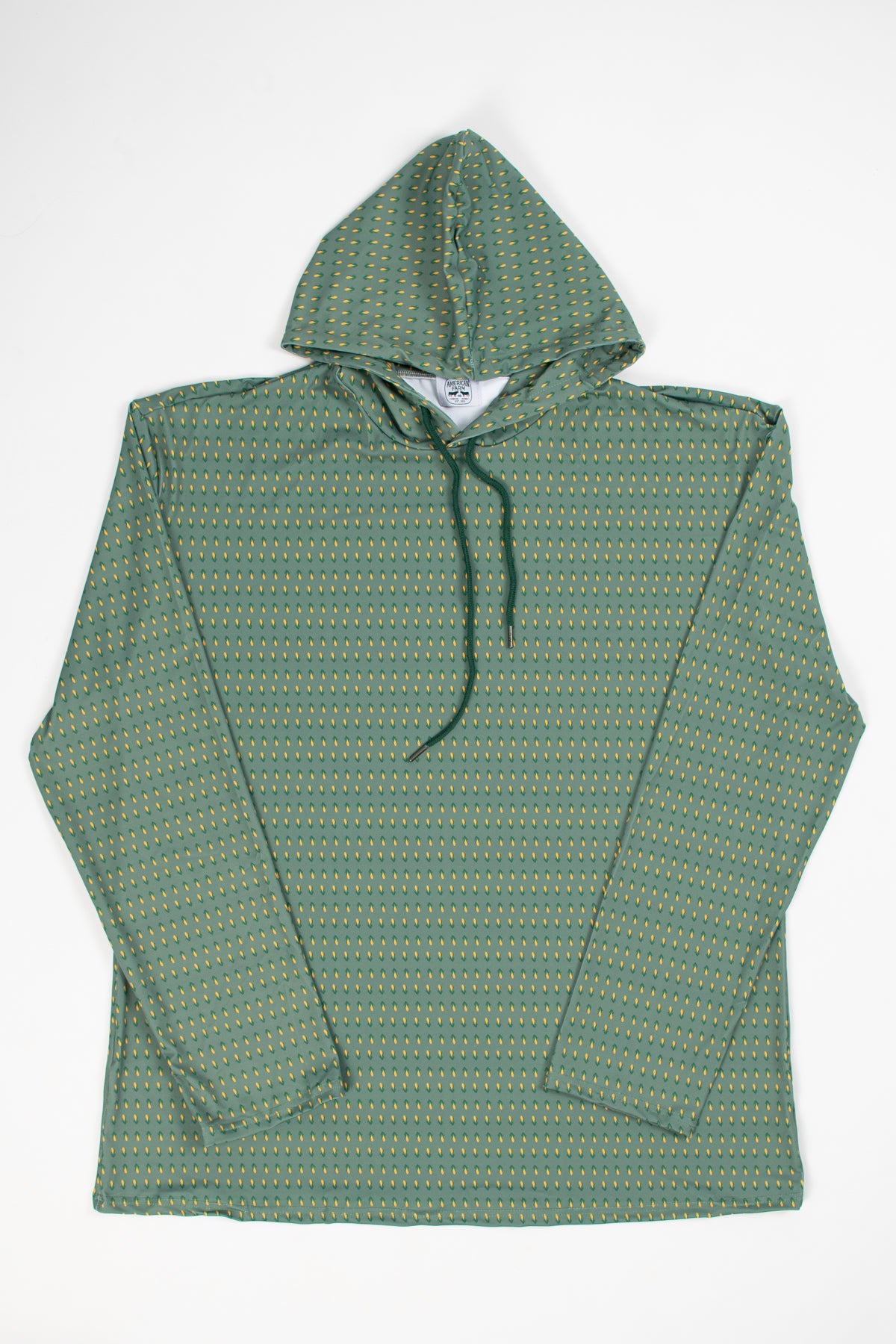 Retro Corn Adult Performance Hoodie
